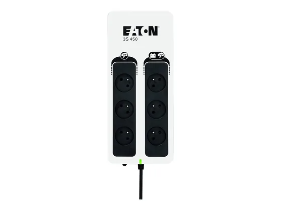 Onduleur Eaton 3S 450 — 450 VA / 270 W, 6 prises — vue 2
