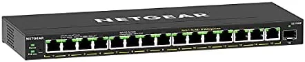 NETGEAR GS316EP — switch 16 ports Gigabit, 15 ports PoE+ 180 W — vue 2