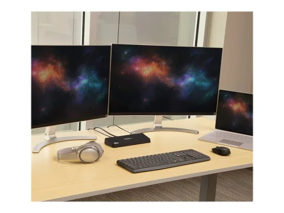Station d'accueil USB 3.0 StarTech, double écran HDMI et DisplayPort — vue 4