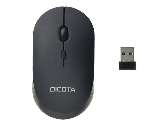 Souris sans fil silencieuse DICOTA Silent V2 — vue de face