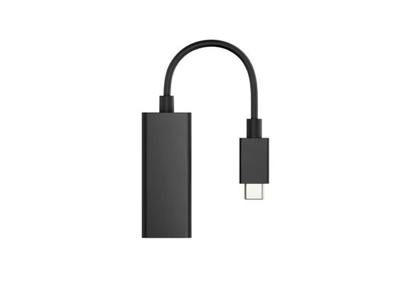 Adaptateur USB-C vers RJ45 Gigabit HP G2 — vue de dos