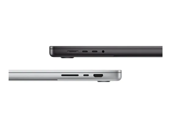 MacBook Pro 16″ — M5 Pro — 48 Go · 1 To — connectique