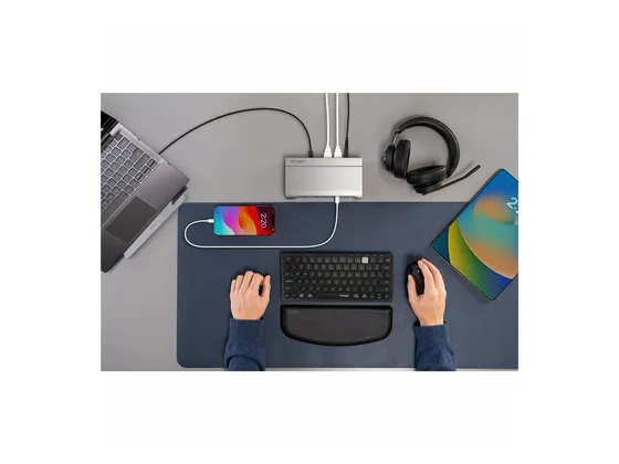 Micro-casque Bluetooth Kensington H3000, réduction de bruit — mise en situation