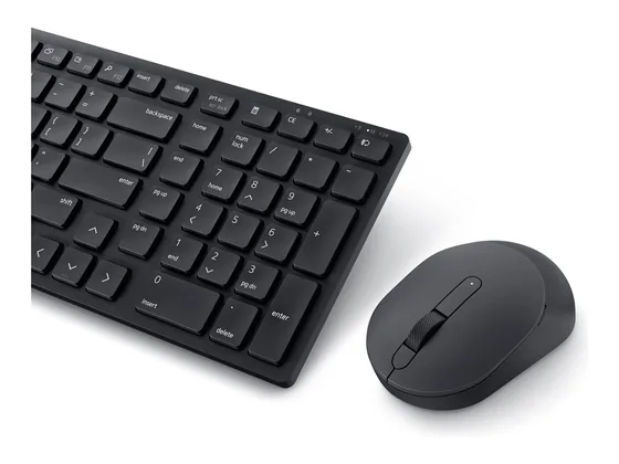 Dell Pro KM555 — clavier + souris sans fil silencieux — détail