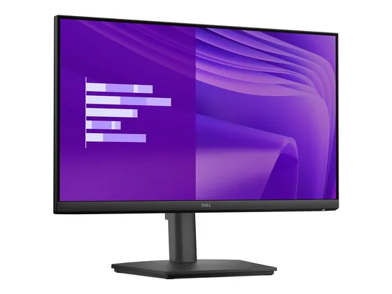 Dell Pro E2425HSM — écran 23,8″ Full HD — vue de trois-quarts gauche