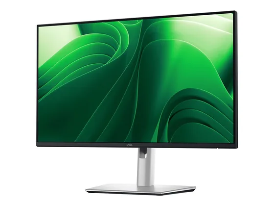 Dell Pro Plus P2425DE — écran 23,8″ QHD — vue de trois-quarts droite