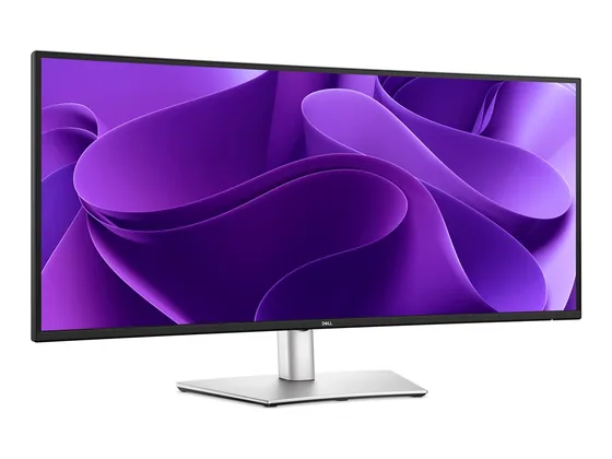 Dell Pro Plus P3425WE — écran 34,1″ incurvé — vue de trois-quarts gauche