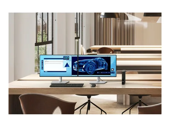 Dell Pro Micro — Core Ultra 5 · 8 Go — PC ultra-compact — mise en situation