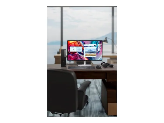 Dell Pro Slim — Core Ultra 5 · 8 Go — PC fixe compact — mise en situation