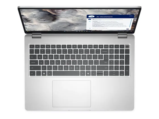 Dell Pro 16 Plus — Copilot+ — grand écran professionnel — vue de dessus