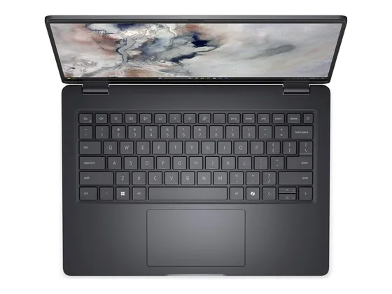 Dell Pro 14 — Core Ultra 5 — portable professionnel — vue de dessus