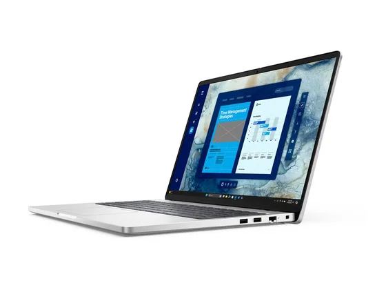 Dell Pro 16 — Core Ultra 7 — portable pro — vue de trois-quarts droite