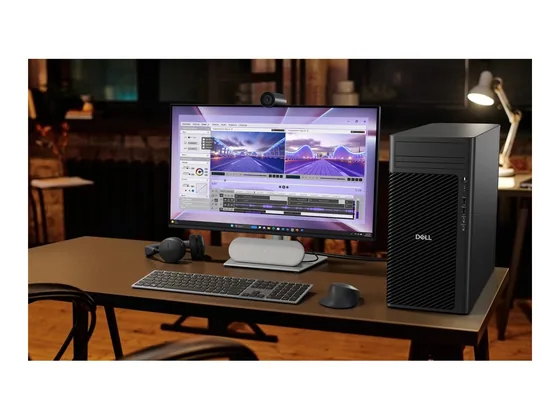 Dell Pro Max Tour T2 — Core Ultra 7 · 16 Go — mise en situation