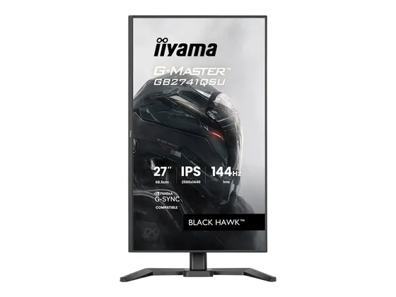 GB2741QSU-B1 — écran 27″ QHD — vue de face