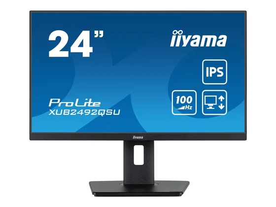 XUB2492QSU-B1 — écran 23,8″ QHD — vue de face