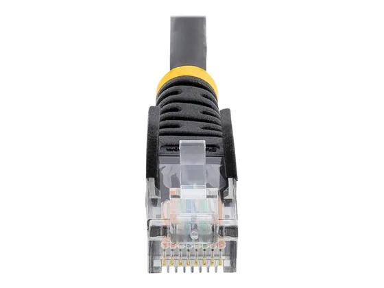Câble réseau Cat5e 5 m StarTech, RJ45 sans crochet, noir — vue 2