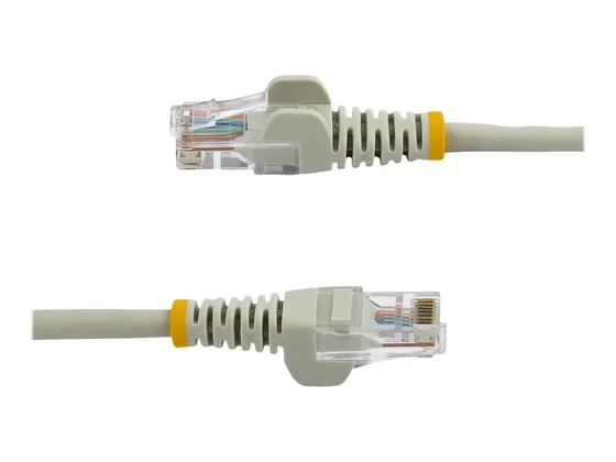 Câble réseau Cat5e 7 m StarTech, RJ45 sans crochet, gris — vue 3