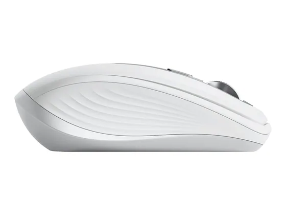 Logitech MX Anywhere 3S — souris compacte Bluetooth — côté gauche