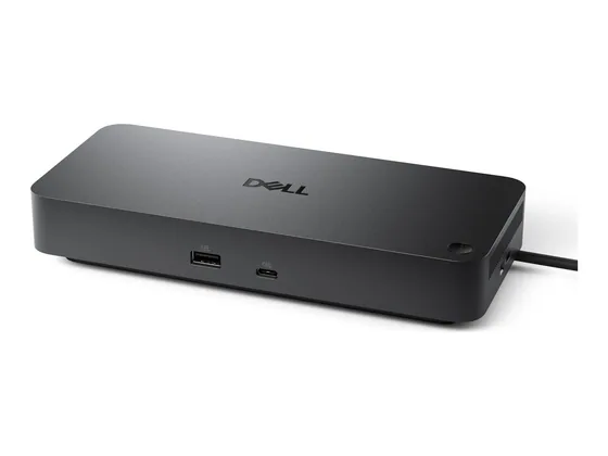 Station d’accueil Dell Pro Dock WD25Z — USB-C — vue de trois-quarts droite