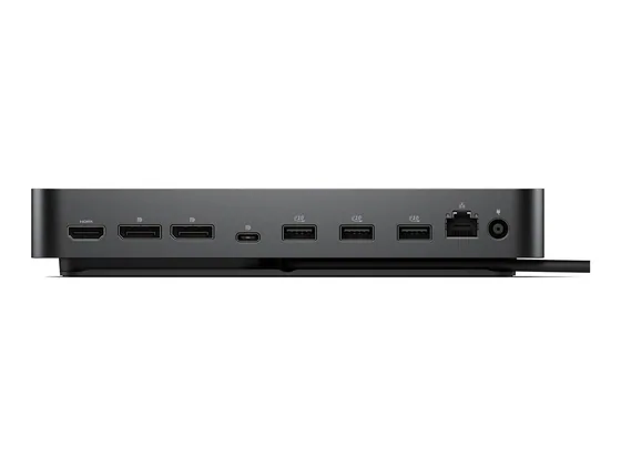 Station d’accueil Dell Pro Dock WD25Z — USB-C — vue de dos