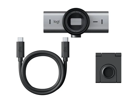 Logitech MX Brio 705 for Business — webcam 4K — vue de face